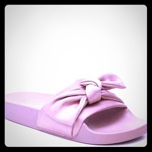 Steve Madden Blush Silky Slide Sandals, Size 9